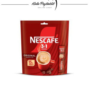 پودر قهوه فوری Nescafe 3 in 1 بسته ۱۵ تایی